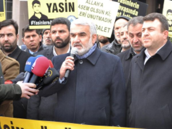 Yapıcıoğlu: Adalet arıyoruz