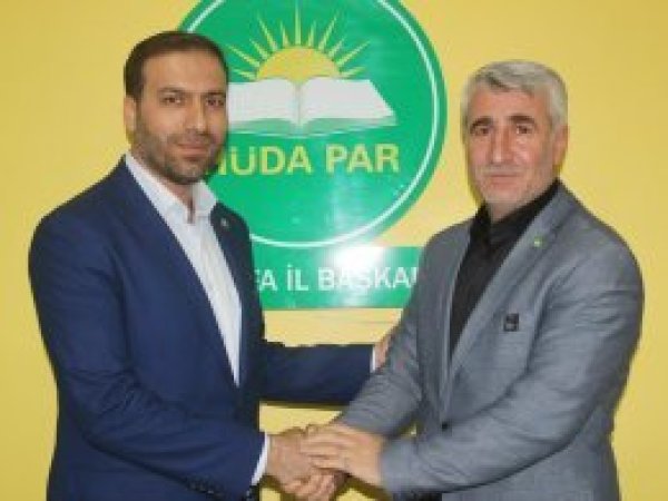 HÜDA PAR Karaköprü İlçe Teşkilatında görev değişimi