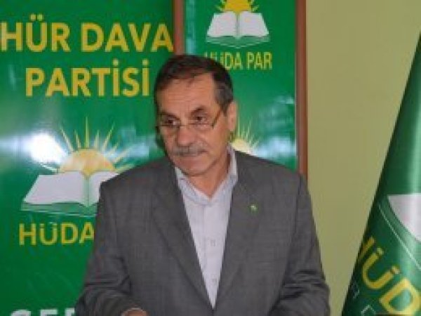 'Halkın HÜDA PAR’a HÜDA PAR’ın da halka ihtiyacı var'