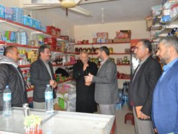 HÜDA PAR esnafın sorunlarını dinlemeye devam ediyor