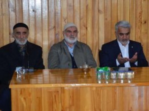 HÜDA PAR Genel Başkanı Yapıcıoğlu’ndan taziye ziyareti