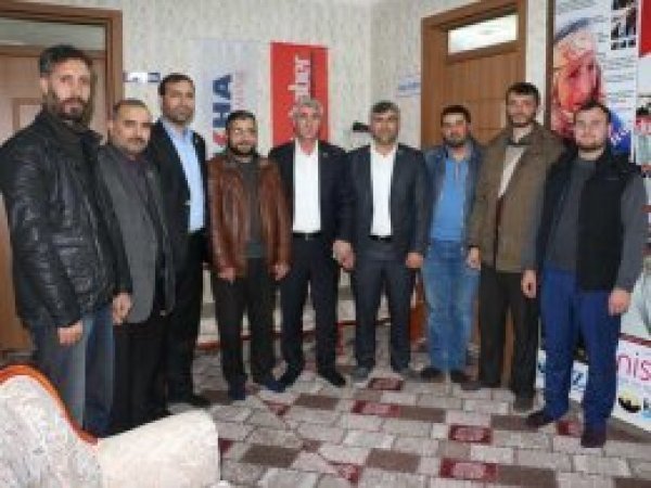 HÜDA PAR’dan Şanlıurfa’daki basın kuruluşlarına ziyaret
