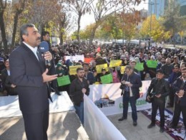 İsrail ve ABD Batman’da tel’in edildi