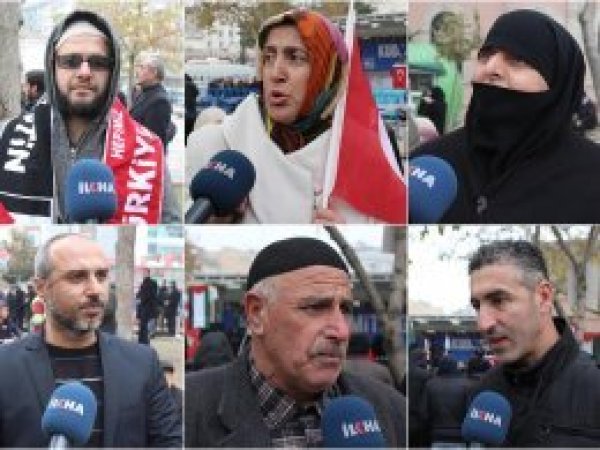 Elazığlılar: Trump’ın Kudüs kararı kabul edilemez