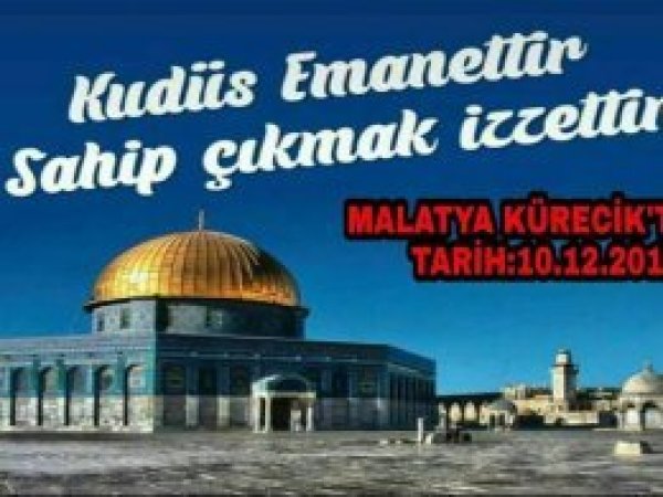 Kürecik'te İsrail'i protestoya izin verilmedi