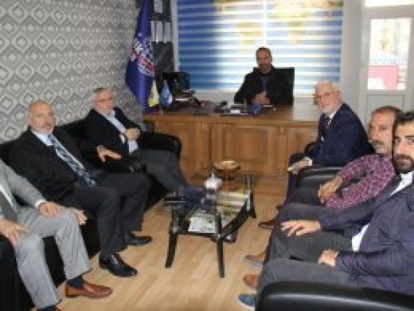Saadet Partisinden İLKHA’ya ziyaret