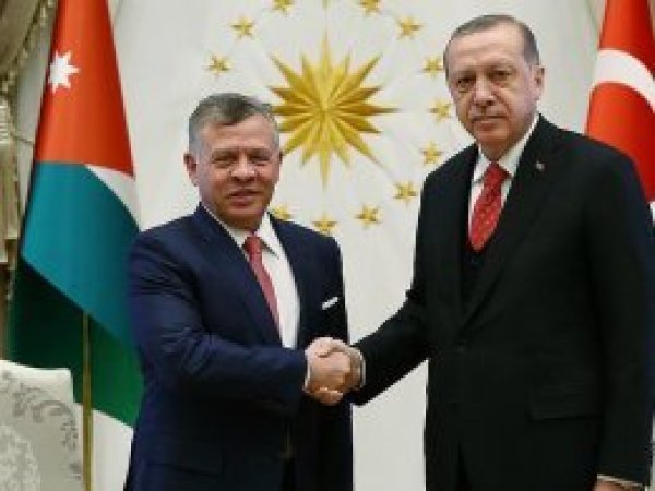 Erdoğan, Kral Abdullah ile Kudüs'ü görüştü