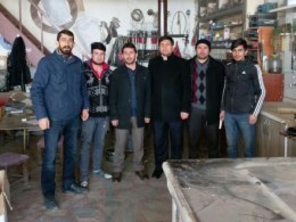 HÜDA PAR Van'da esnafı ziyaret etti