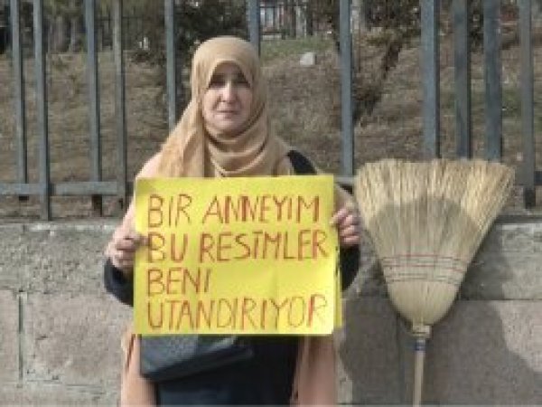 Ankara'da fuhuşa 'süpürgeli' tepki 
