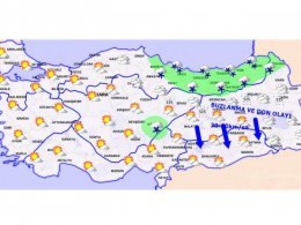 Türkiye genelinde hava durumu
