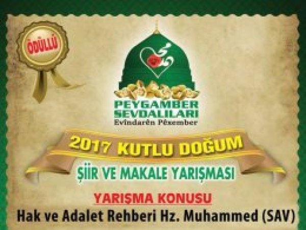 Peygamber Sevdalılarından şiir ve makale yarışması