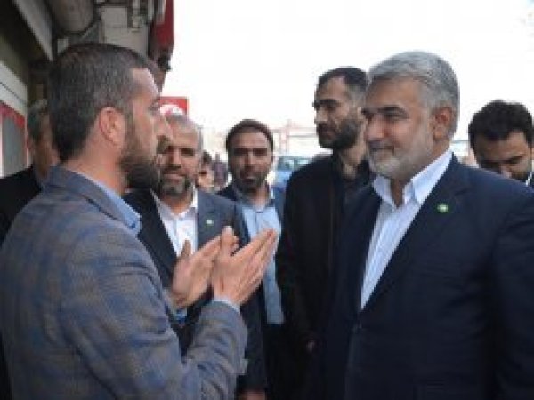 Yapıcıoğlu esnafı ziyaret etti