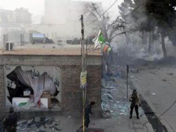 Attack on military base in Afghanistan