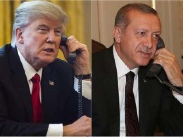 Trump'tan Cumhurbaşkanı Erdoğan'a tebrik telefonu