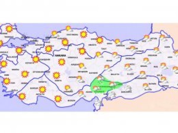 Türkiye genelinde hava durumu