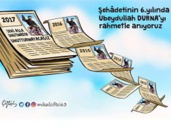'Ubeydullah Durna dosyası raftan indirilip, gündeme getirilmeli'