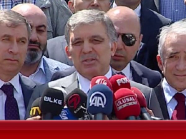 Abdullah Gül'den Baykal'a yanıt