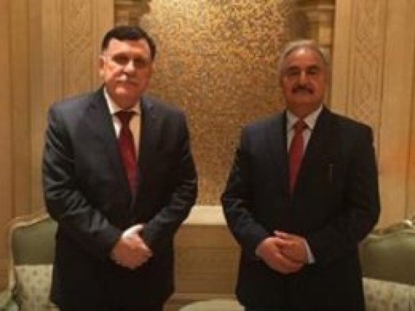 Sisi, General Hafter ile görüştü 