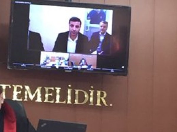 Demirtaş’ın ilk duruşması görüldü