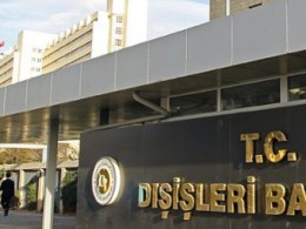 Dışişleri Bakanlığından ABD'ye tepki
