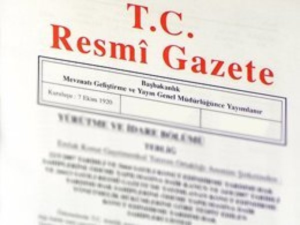 Cumhurbaşkanı'ın onayladığı kanun Resmi Gazete'de