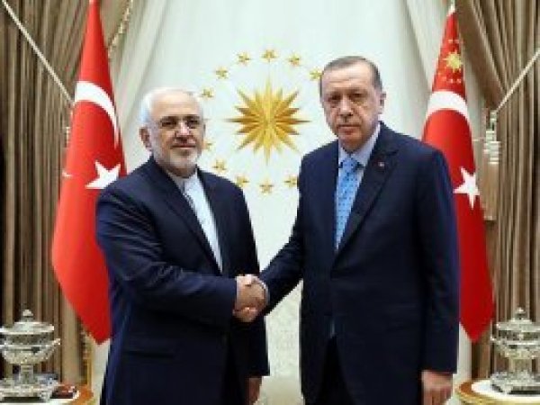 Erdoğan, İran Dışişleri Bakanı Zarif'i kabul etti