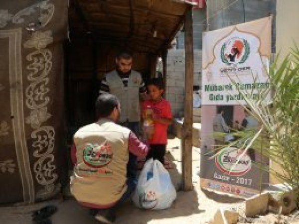 Avrupa Yetim-Der Gazze'de yardım çalışmalarına başladı