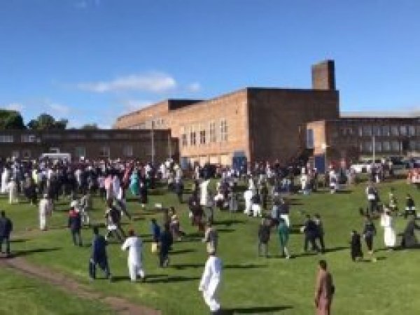 Attack on Muslims whom wish merry Eid in Britain