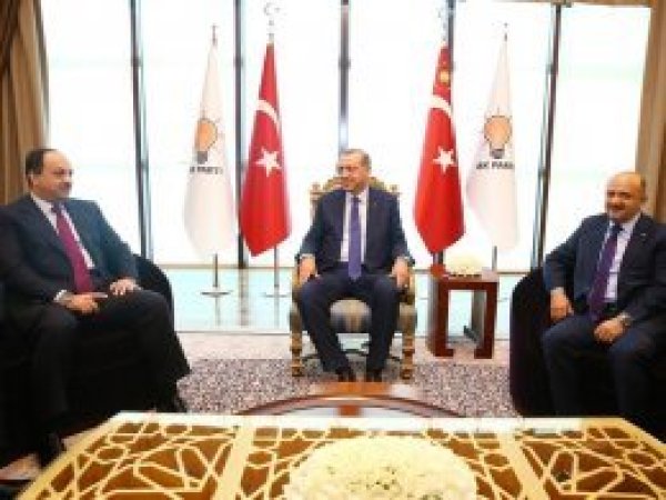 Erdoğan Katar Savunma Bakanı ile görüştü