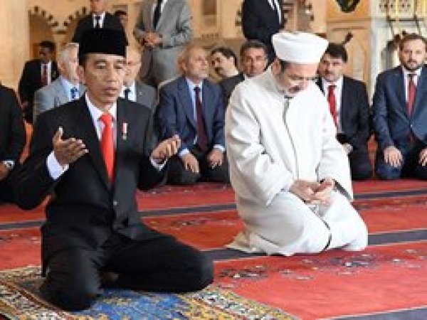 Endonezya Cumhurbaşkanı Kocatepe Camii'nde
