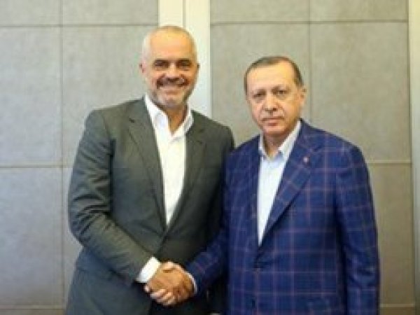 Erdoğan, Arnavutluk Başbakanı Rama‘yı kabul Etti