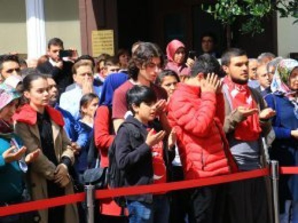 Köln'de 15 Temmuz darbe girişimi etkinliği    