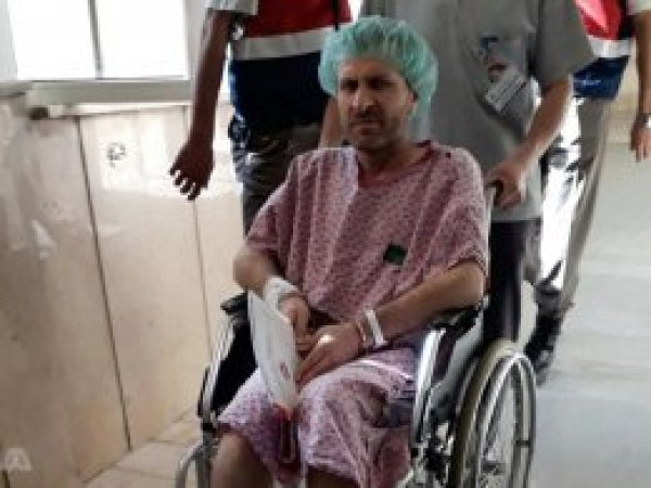Şeyhmus Alpsoy taken to surgery as handcuffed