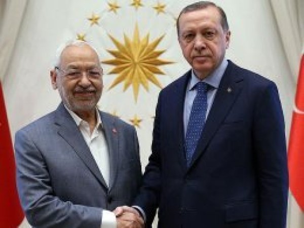 Erdoğan, Nahda Hareketi lideri Gannuşi'yi kabul etti