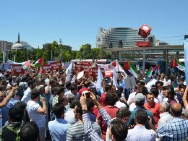 Siyonist çete Kayseri'de tel'in edildi
