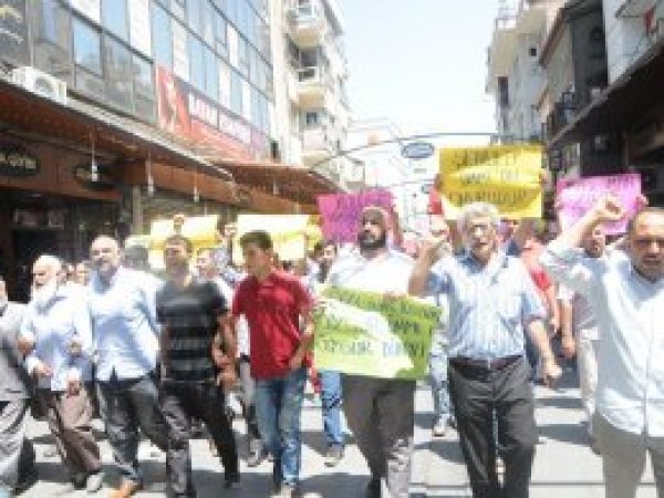 Siyonist işgalciler Gaziantep’te lanetlendi