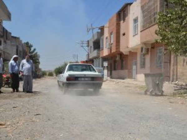 Mahalle sakinlerinden belediyeye tepki