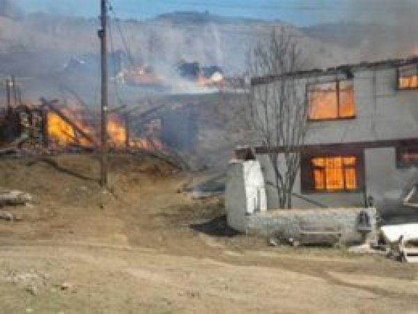 Valilikten yanan 27 binaya ilişkin açıklama
