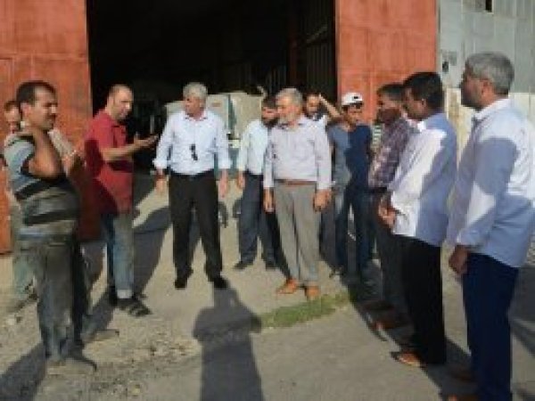 HÜDA PAR'dan elektrik kesintisi mağdurlarına ziyaret