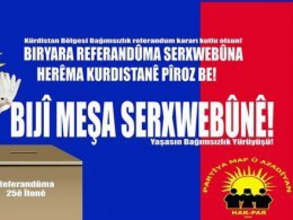 Referanduma destek çalışmasına engel 