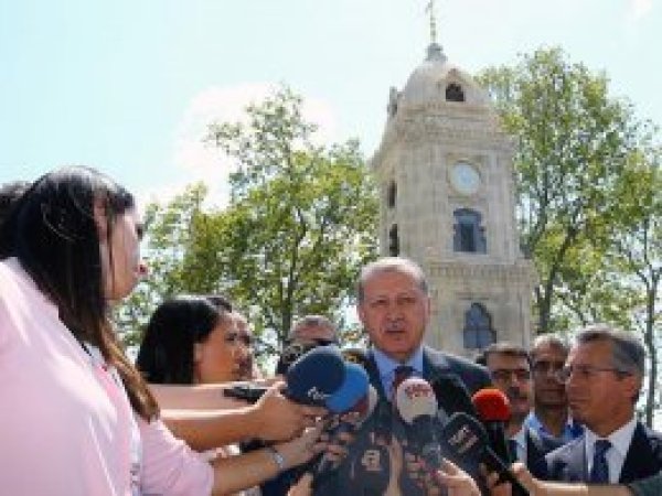 Erdoğan: Bizi sürekli tehdit ediyorlar
