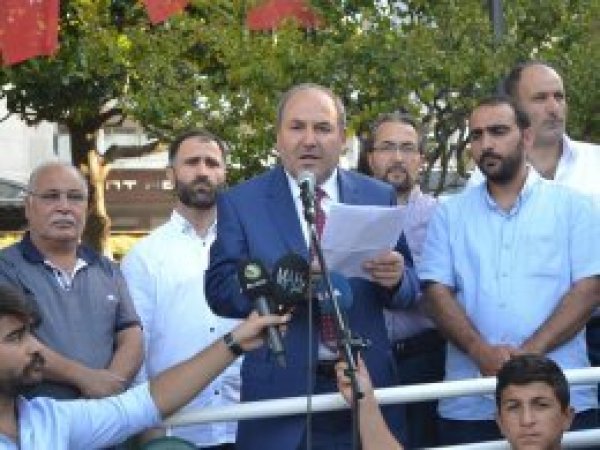 Arakan’da işlenen vahşet Bursa’da lanetlendi