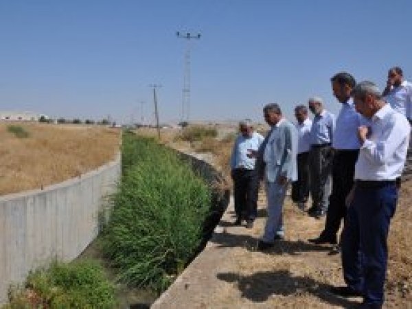 HÜDA PAR heyeti tehlike saçan kanalı inceledi
