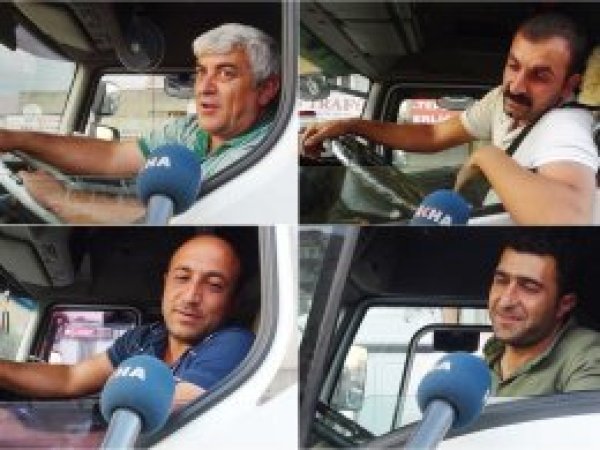TIR şoförleri Habur'un kapatılmasını istemiyor