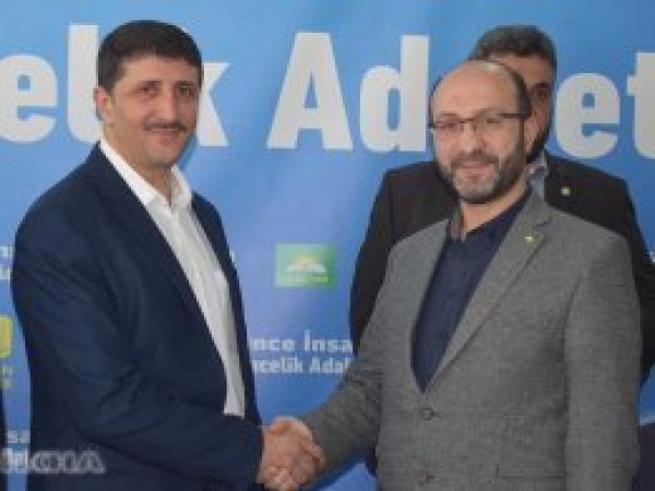 HÜDA PAR Malatya İl Başkanlığında görev değişimi