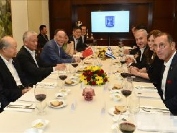 Çin Devlet Başkan Yardımcısı Çişan İsrail’de