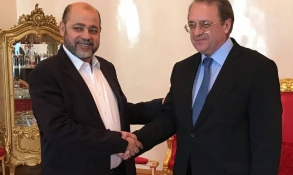 Hamas heyeti Rusya ile görüştü