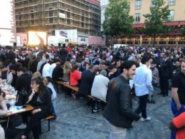 Basel'de yoğun katılımlı açık hava iftarı takdir aldı