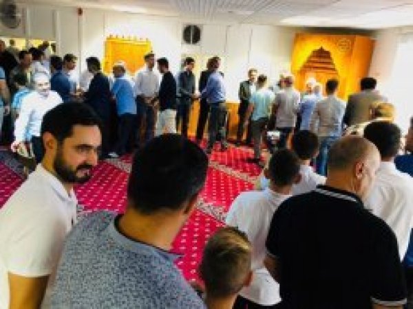 Basel'de Kurban Bayramı sevinçle karşılandı