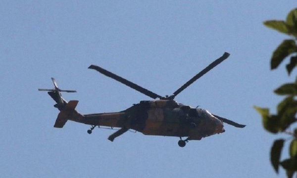 Türkiye ile ABD'den Fırat'ın doğusunda dördüncü ortak helikopter uçuşu